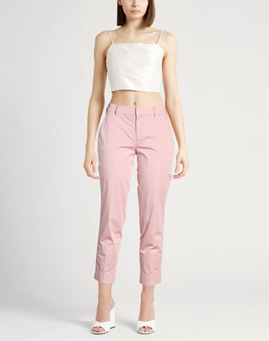 Woman Pants Light pink Size 4 Cotton, Elastane