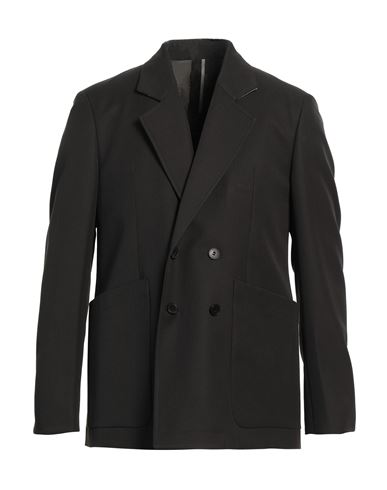 Low Brand Man Blazer Military green Size 3 Polyester, Virgin Wool