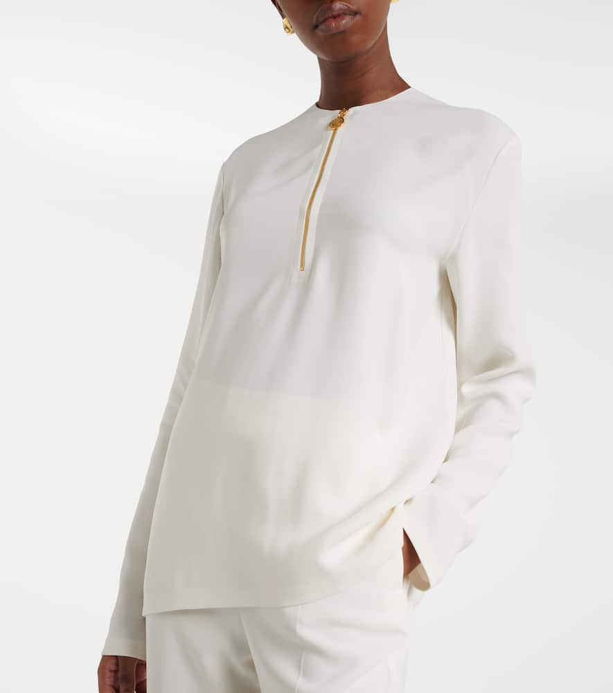 Iconic half-zip top