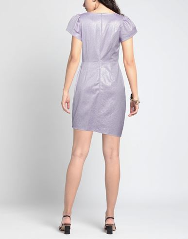 Kocca Woman Mini dress Mauve Size L Polyester, Polyamide, Metallic fiber