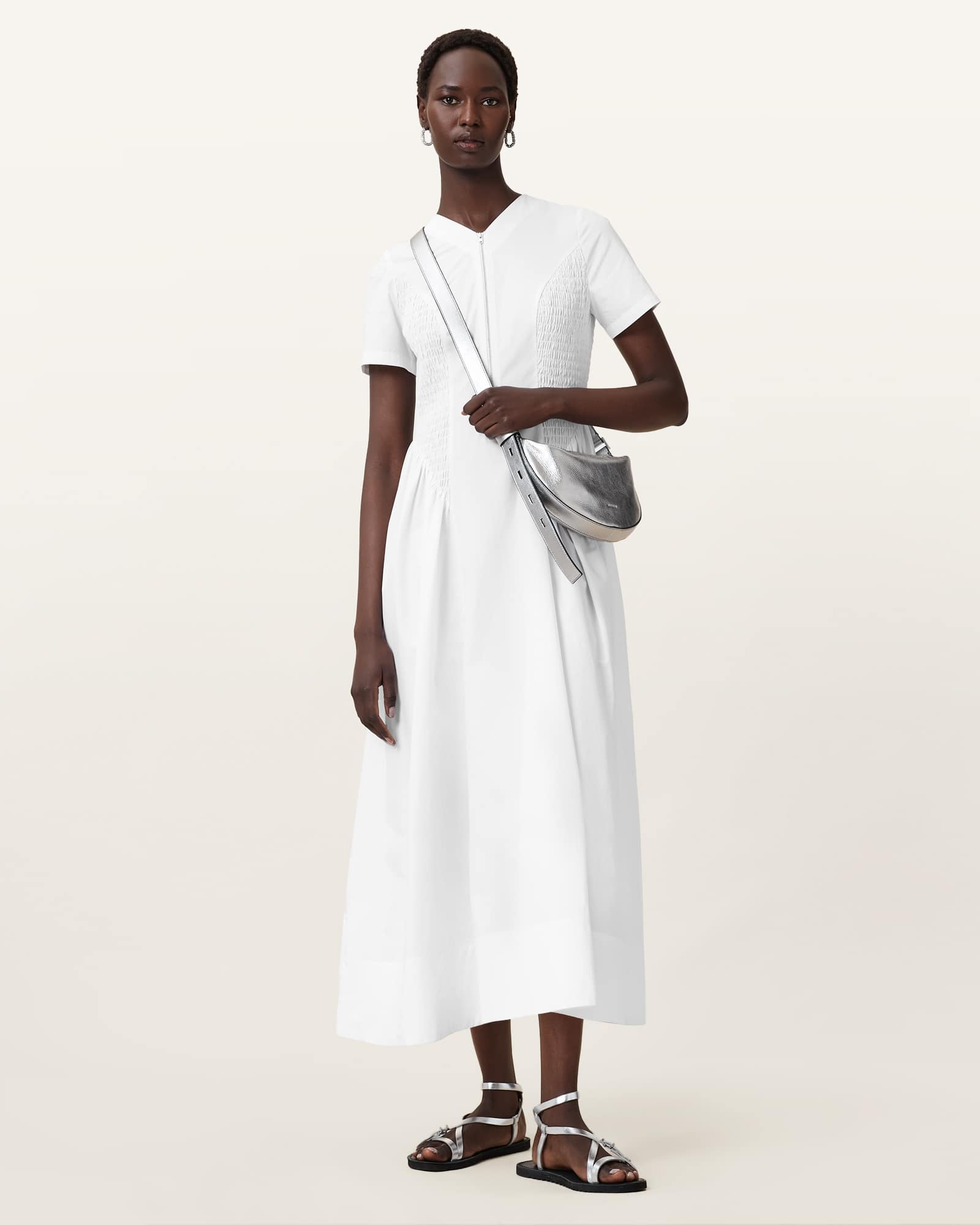 Sheena Cotton Midi Dress