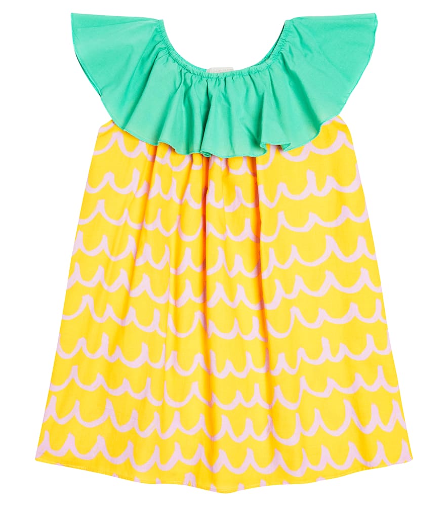 Stella McCartney Kids Pineapple cotton dress