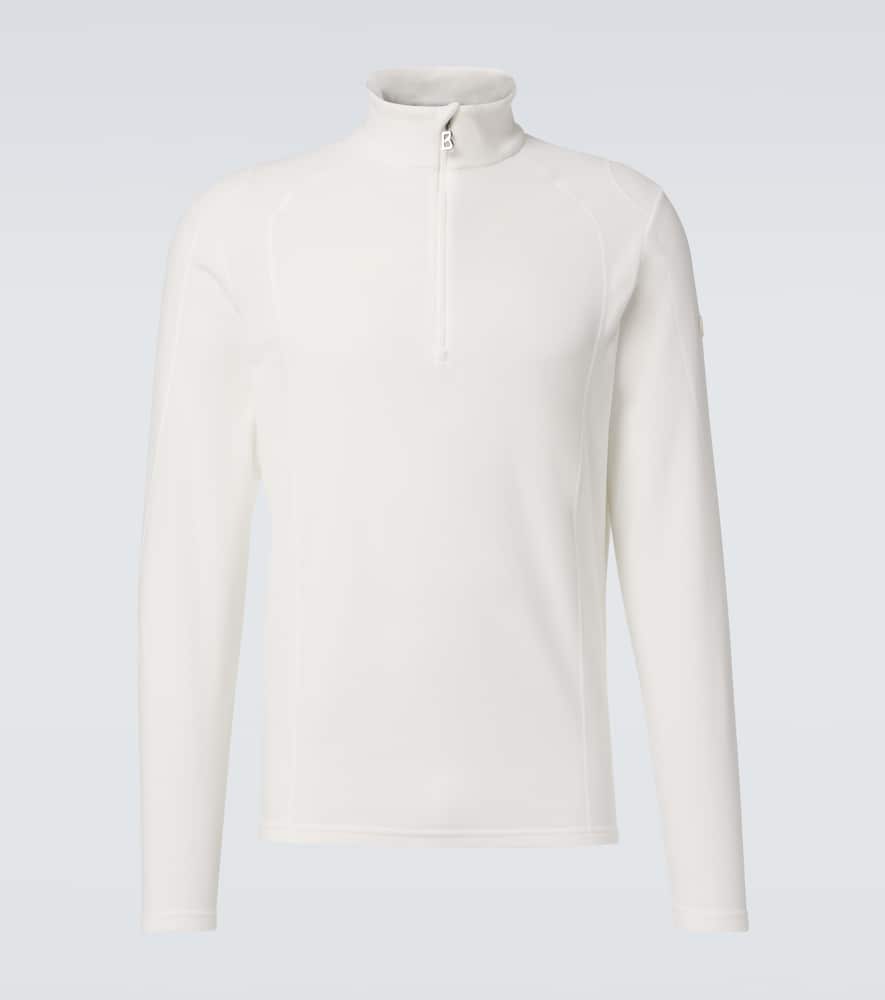 Harry fleece half-zipped sweater