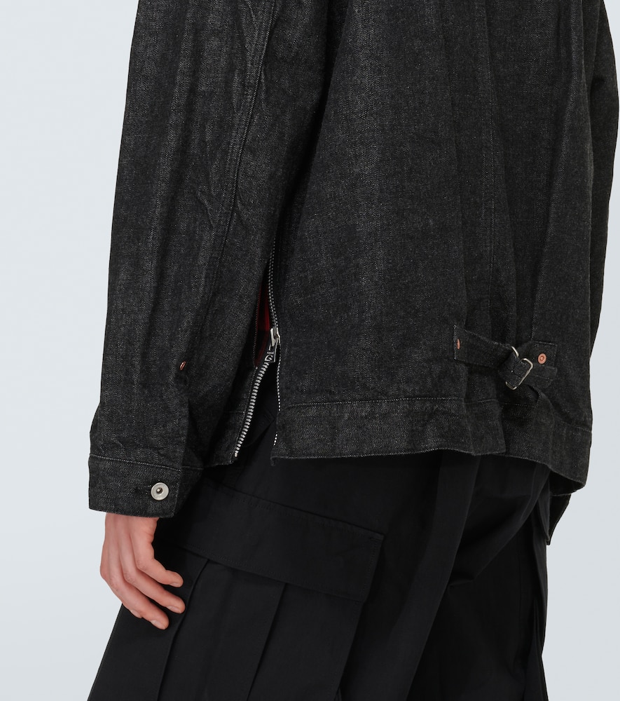 X BEYONDEXX denim blouson jacket