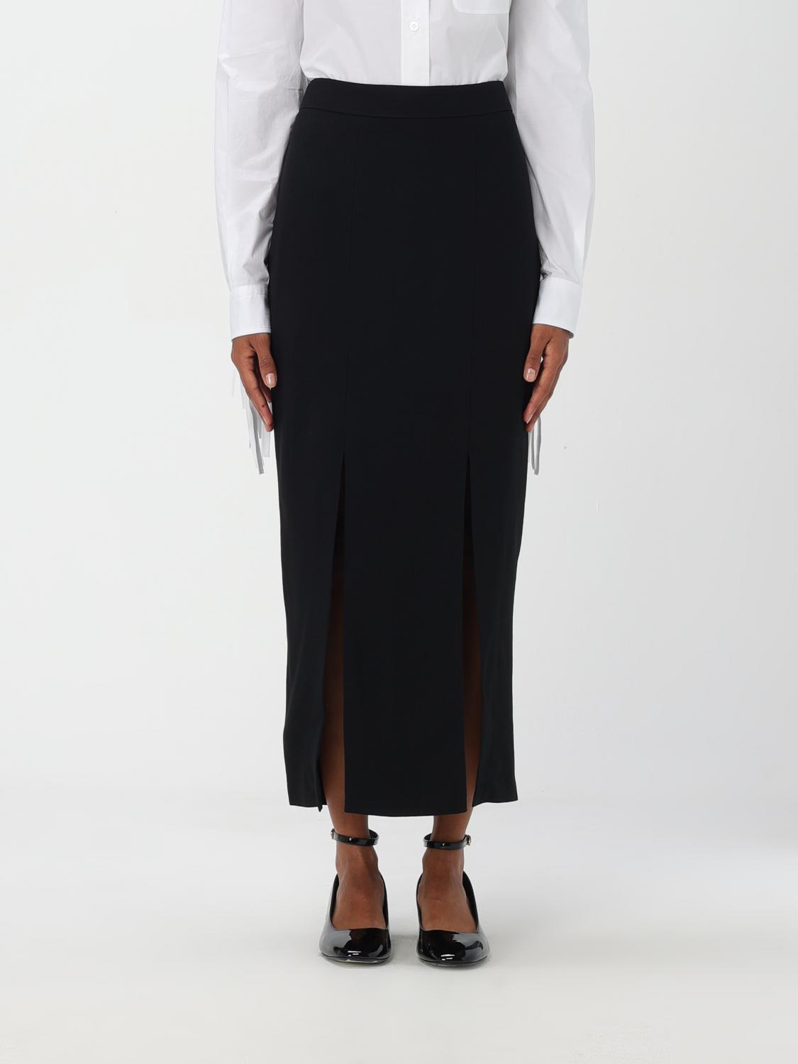Skirt Woman color Black