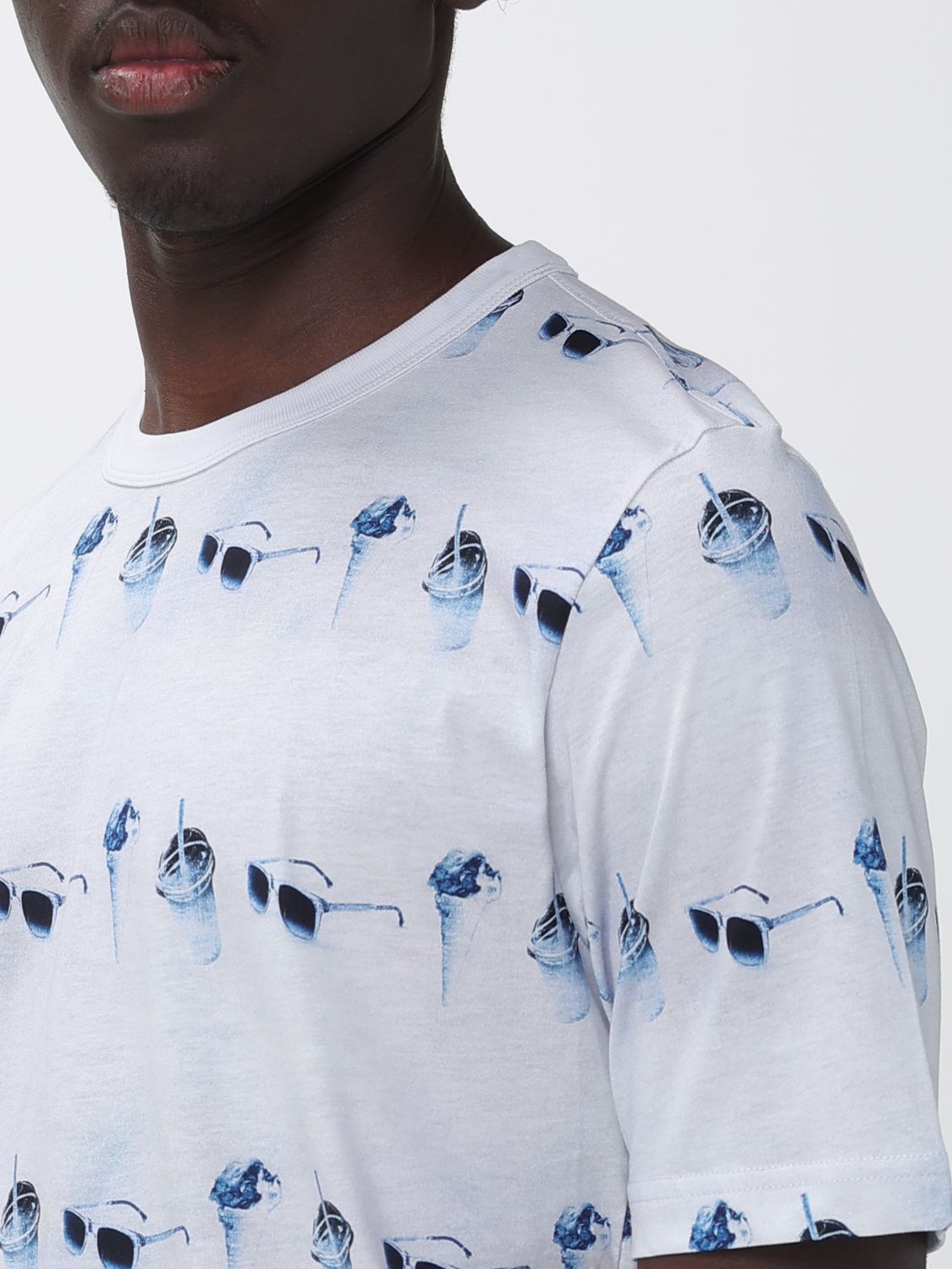 Polo Shirt Men color White