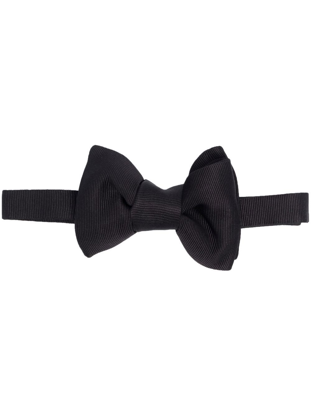 Silk bow tie - Black