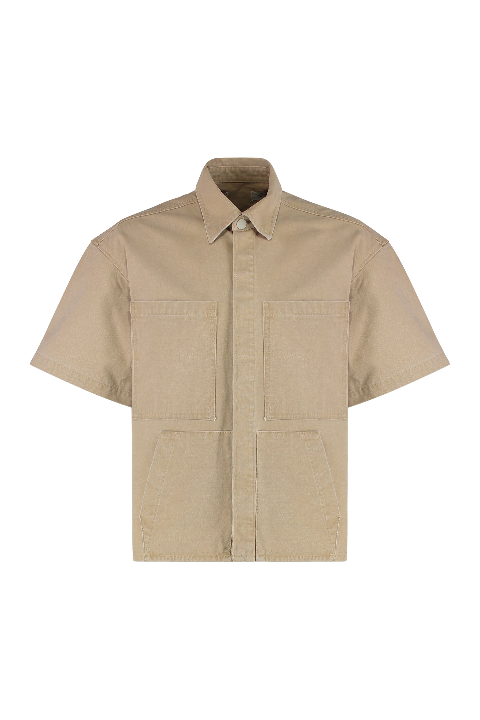 Chest-pockets Overshirt