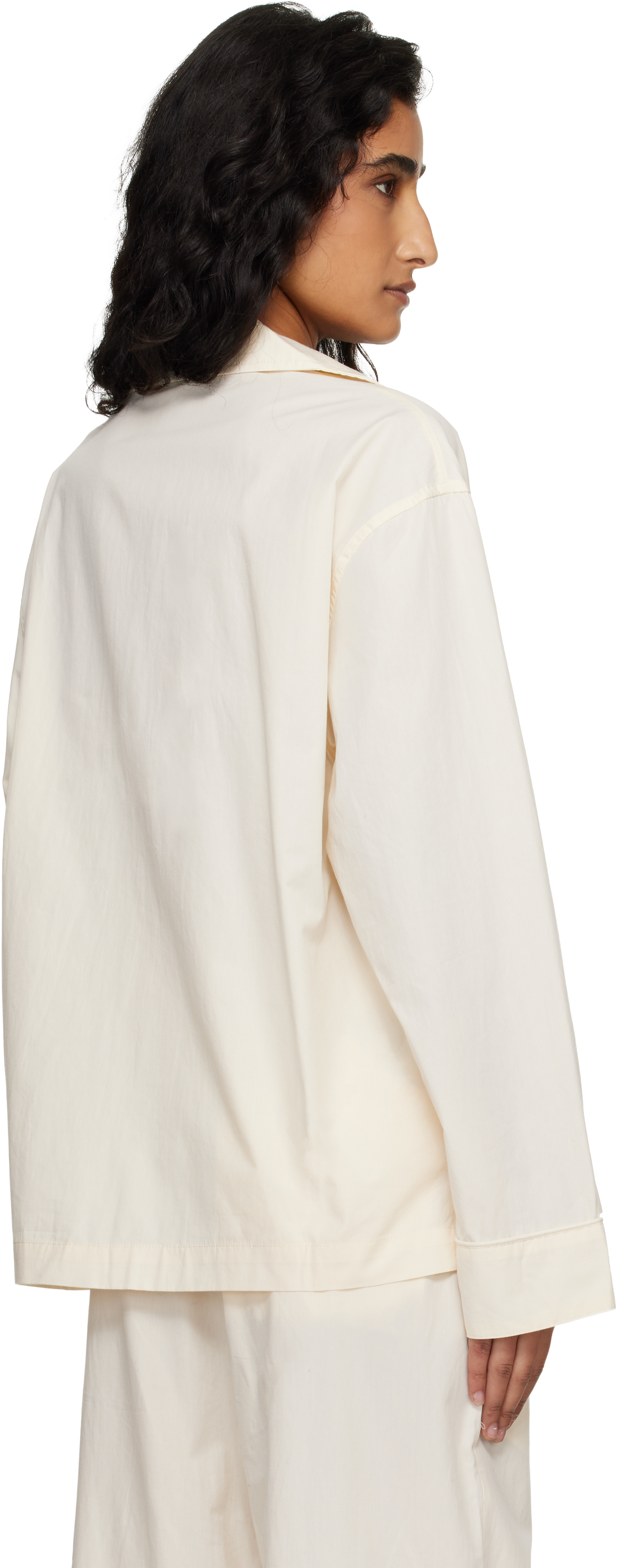 Off-White LS Pyjama Shirt