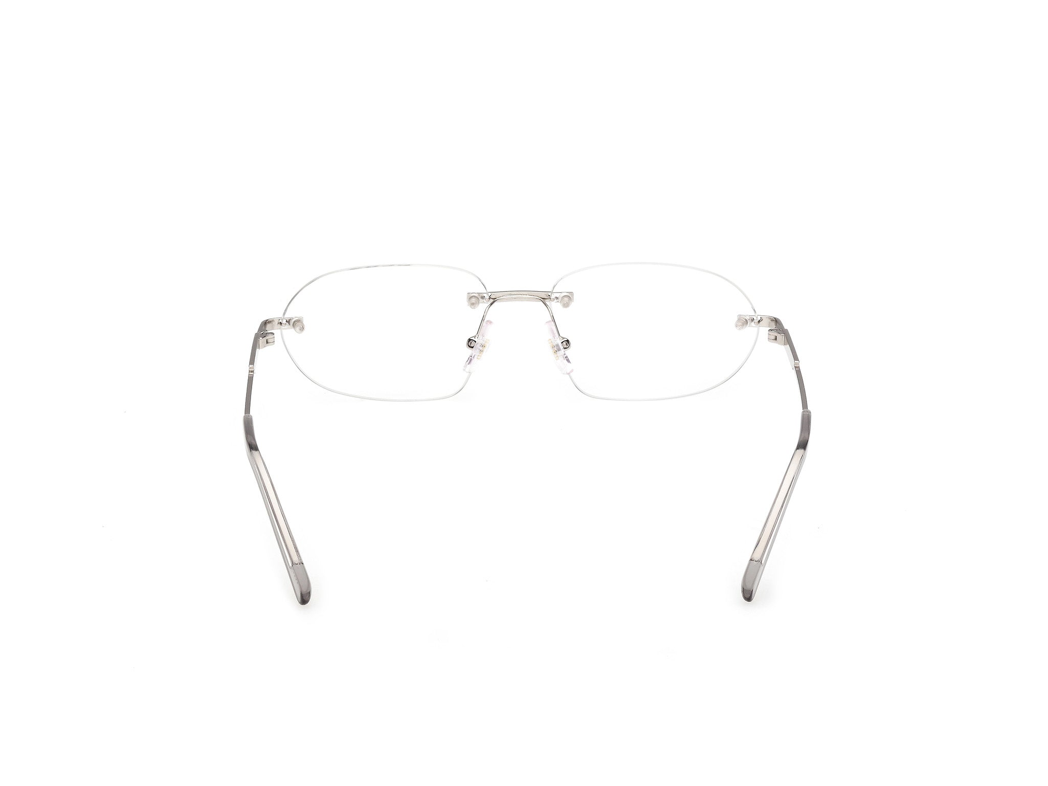 GCDS Unisex GCDS GD5057 16 Optical frames Metal Palladium Round Norma