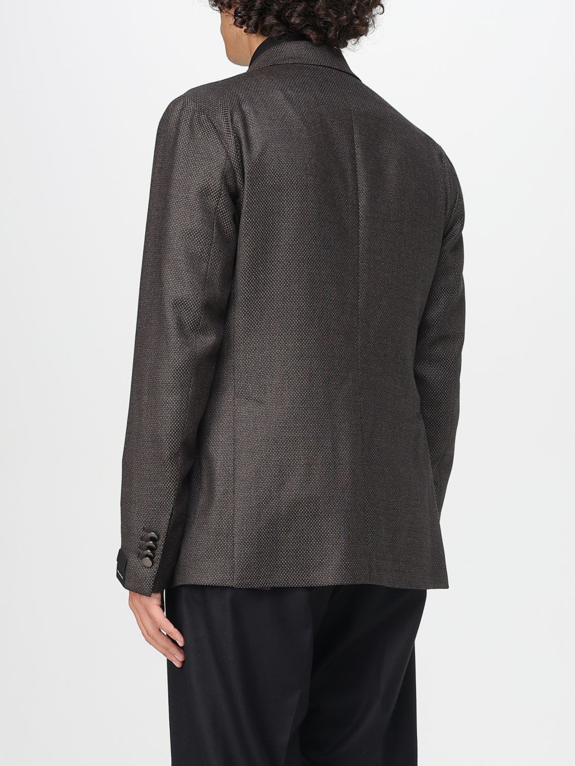 Blazer Men color Green