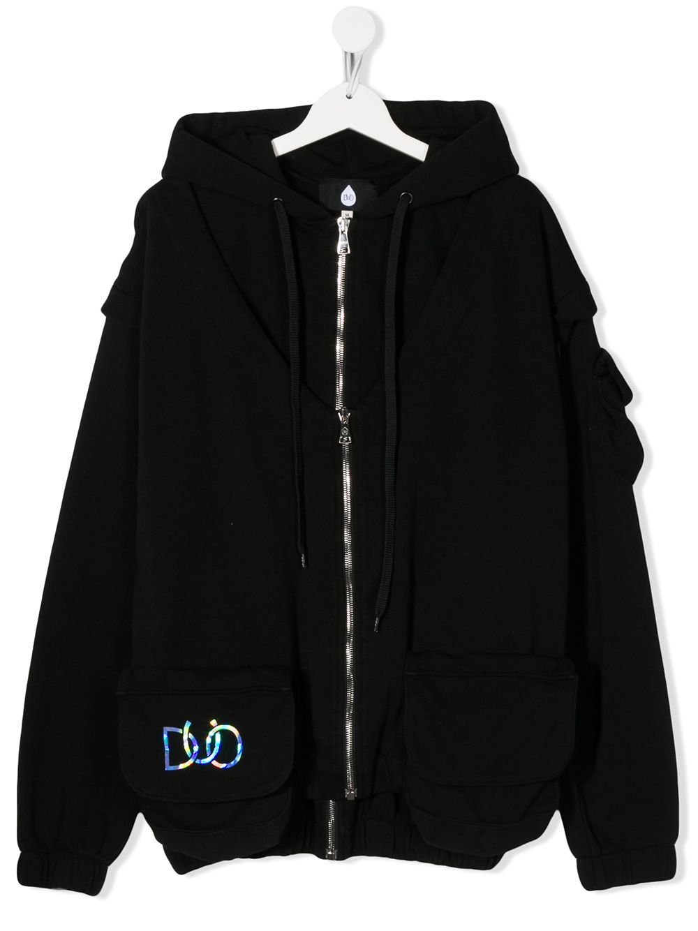 Drippy bomber jacket - Black