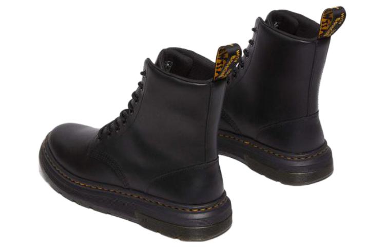 Crewson Classic Leather Everyday Boots 'Black'