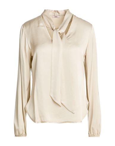 Woman Top Beige Size 12 Viscose