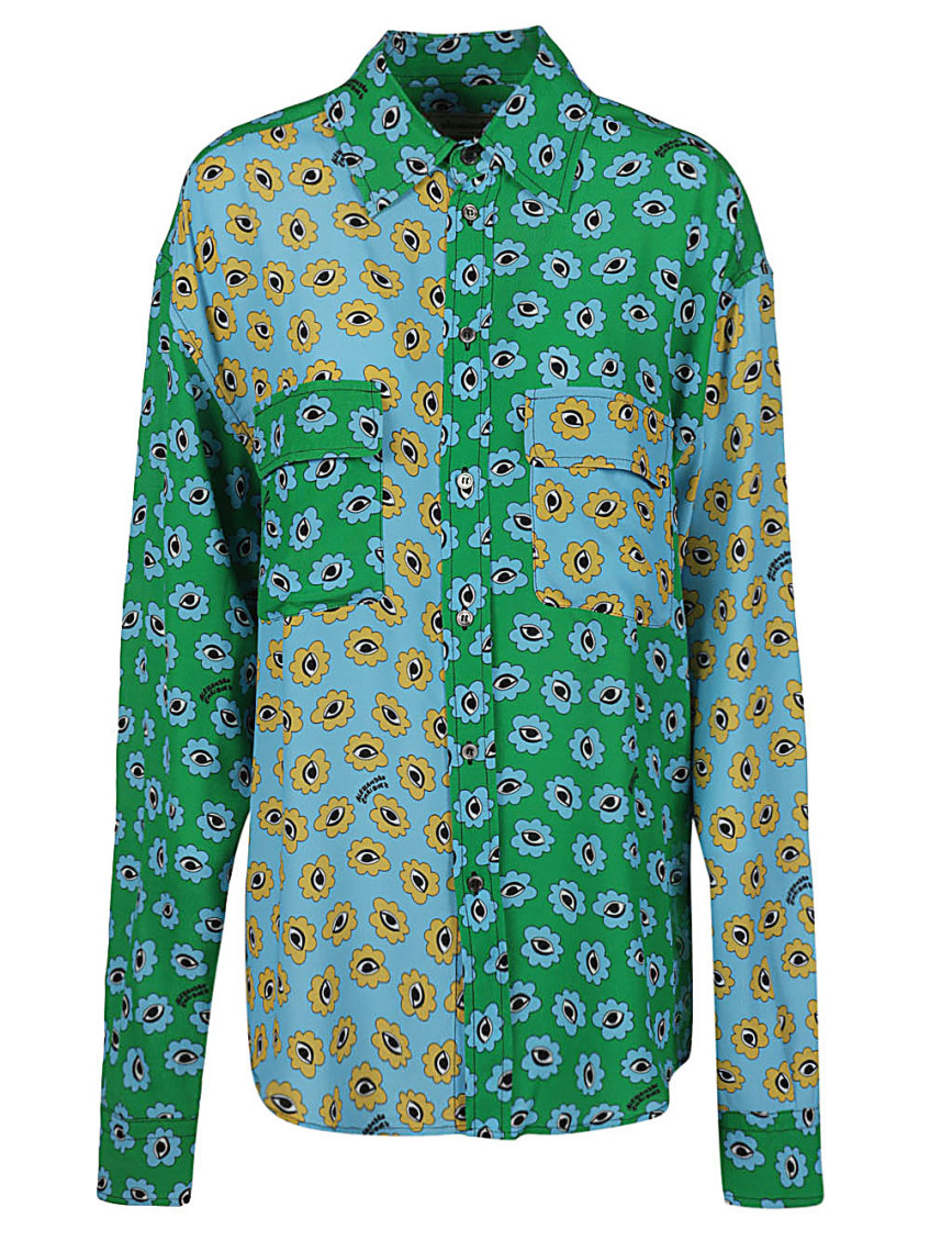 - Printed Viscose Shirt