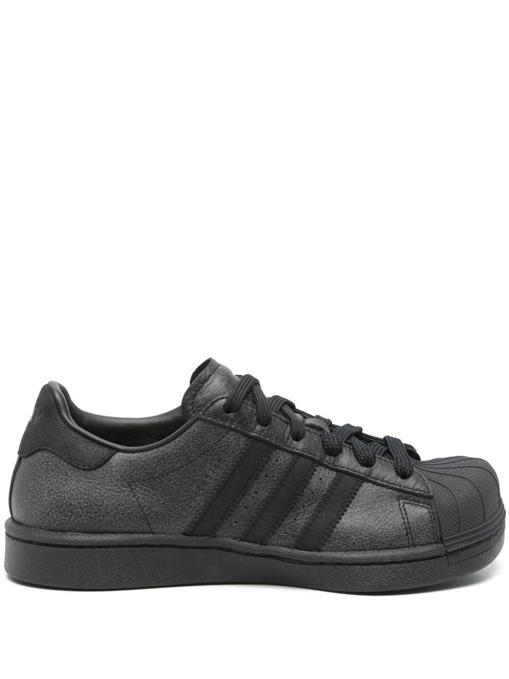 X AVAVAV Superstar leather sneakers - Black