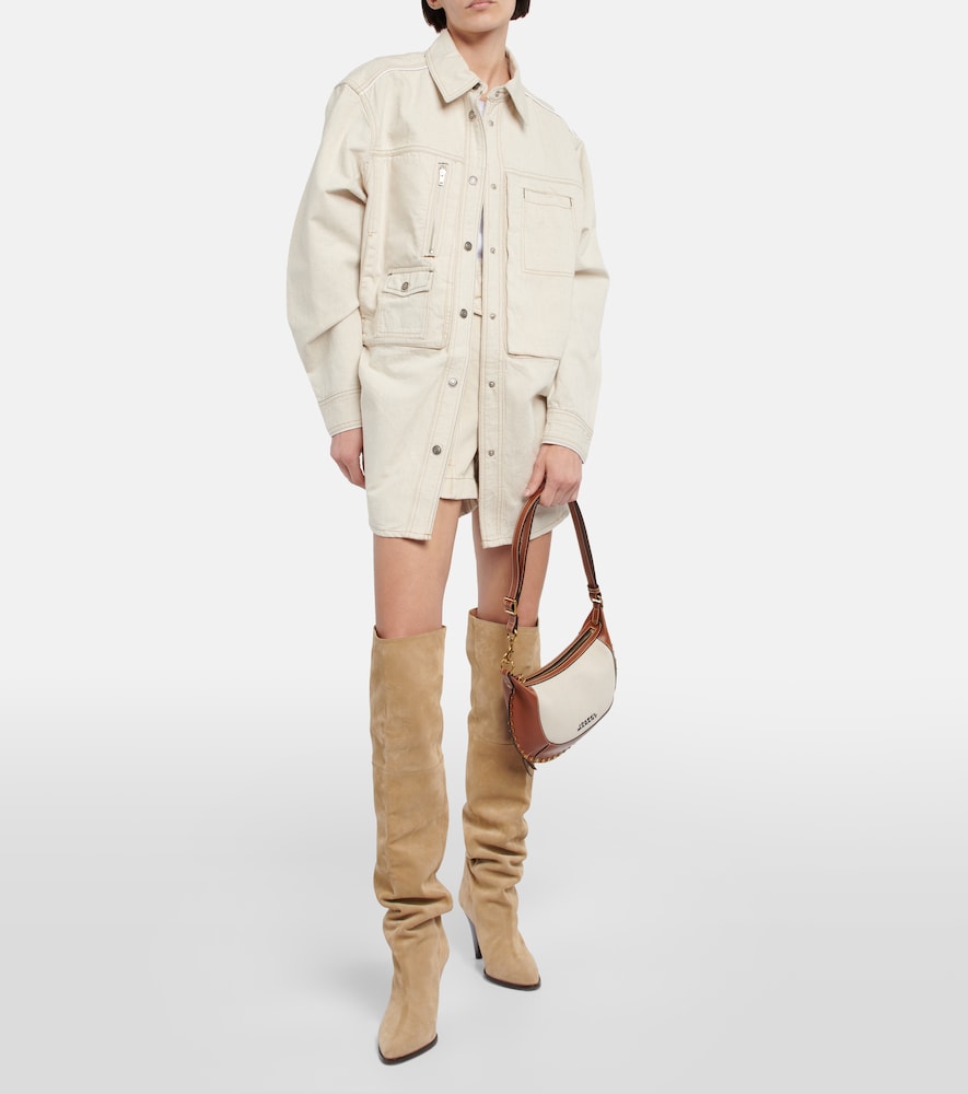 Pearl denim jacket