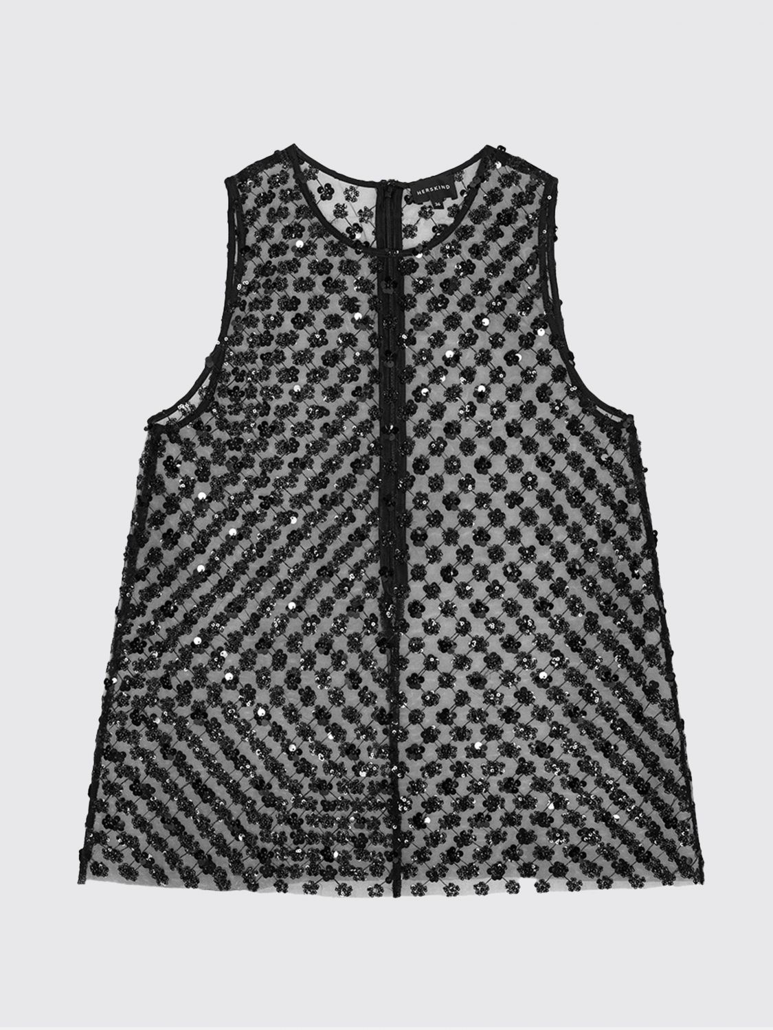 Top Woman color Black