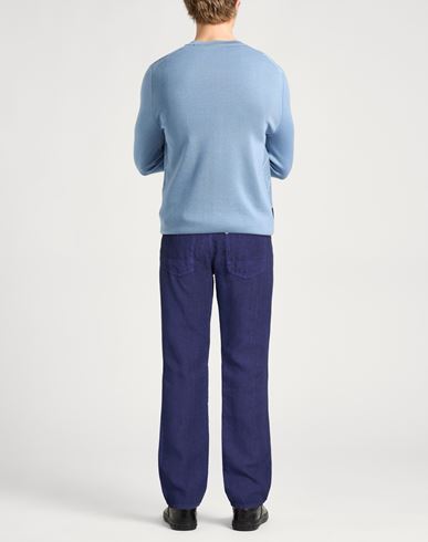 Man Pants Midnight blue Size 33 Linen