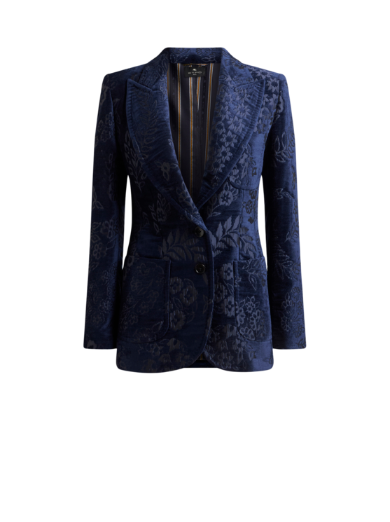 Chenille Jacquard Jacket