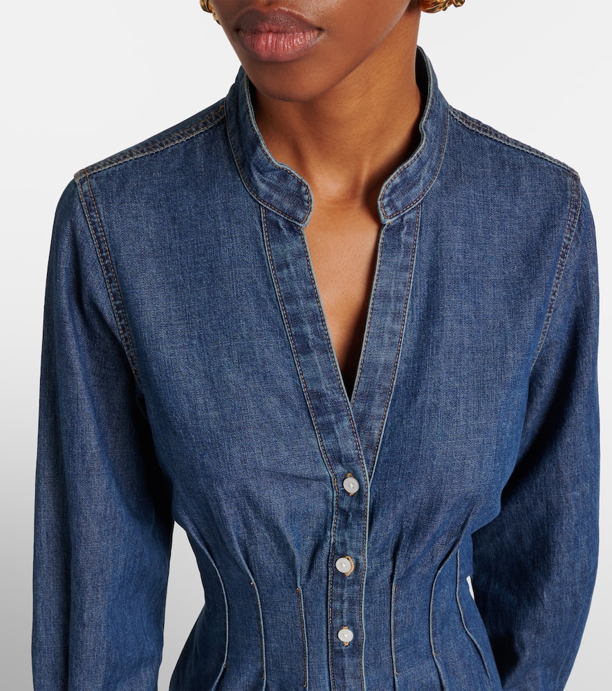 Arcadia denim shirt dress