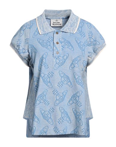 Woman Polo shirt Azure