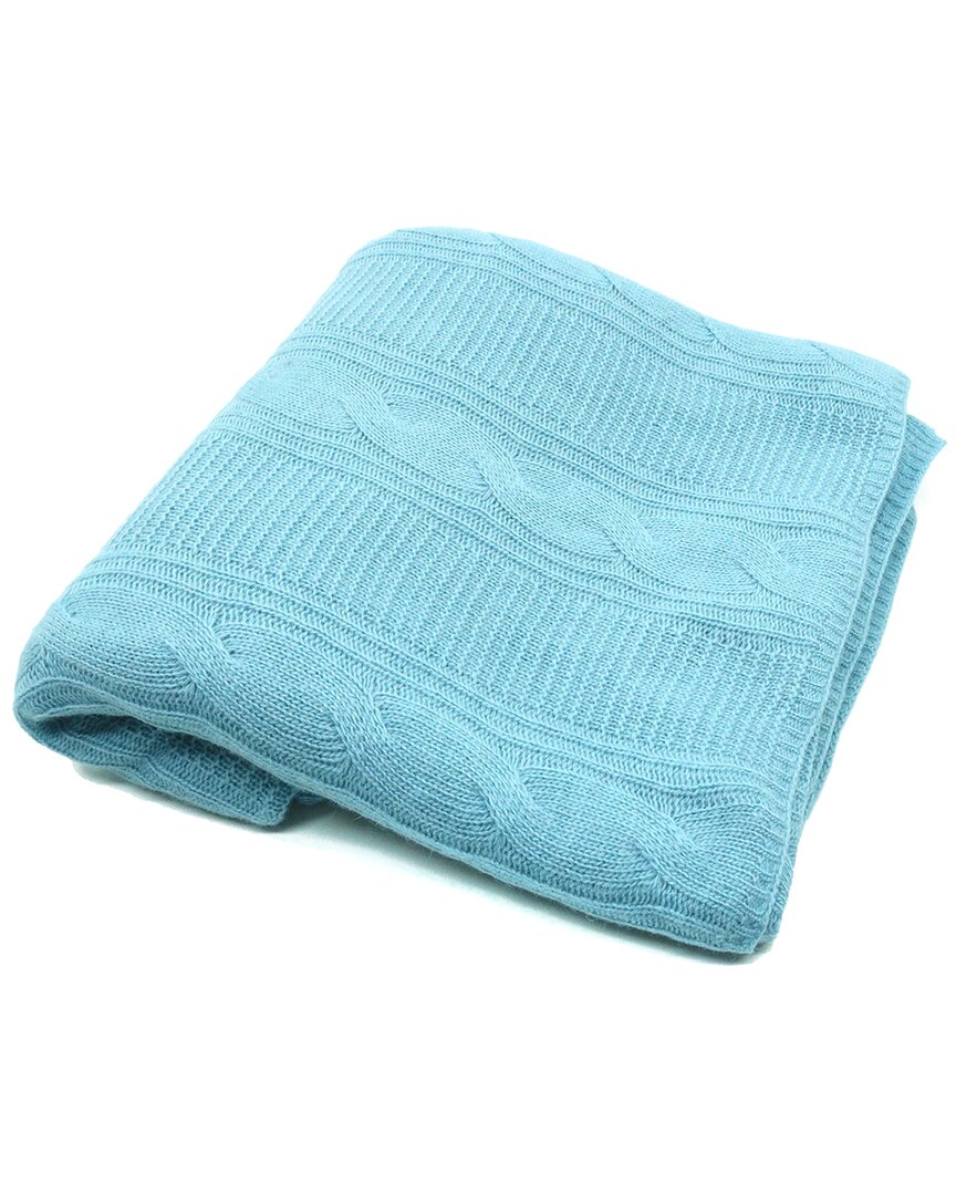 Cable Knit & Ribbed Throw