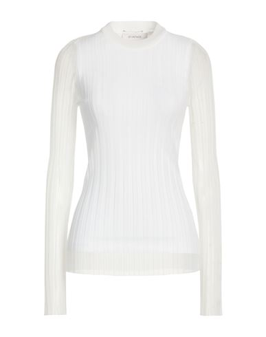Woman Top White Size M Polyamide, Polyester