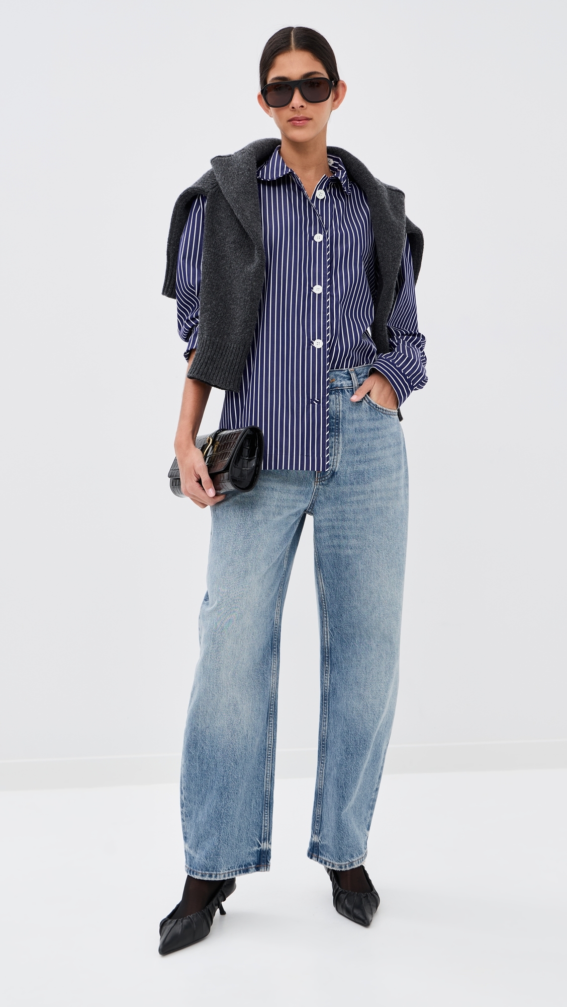 Life Is A Beach Shirt Sailor Stripe