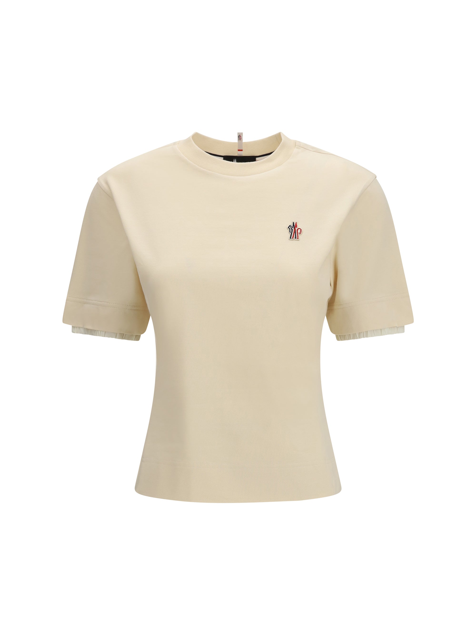 Cotton T-Shirt — Beige