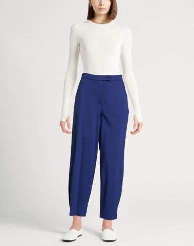 Woman Pants Bright blue Size 10 Viscose, Polyamide, Elastane