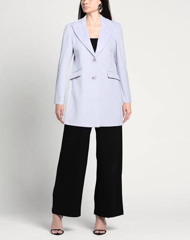 Woman Coat Lilac Size 8 Polyester