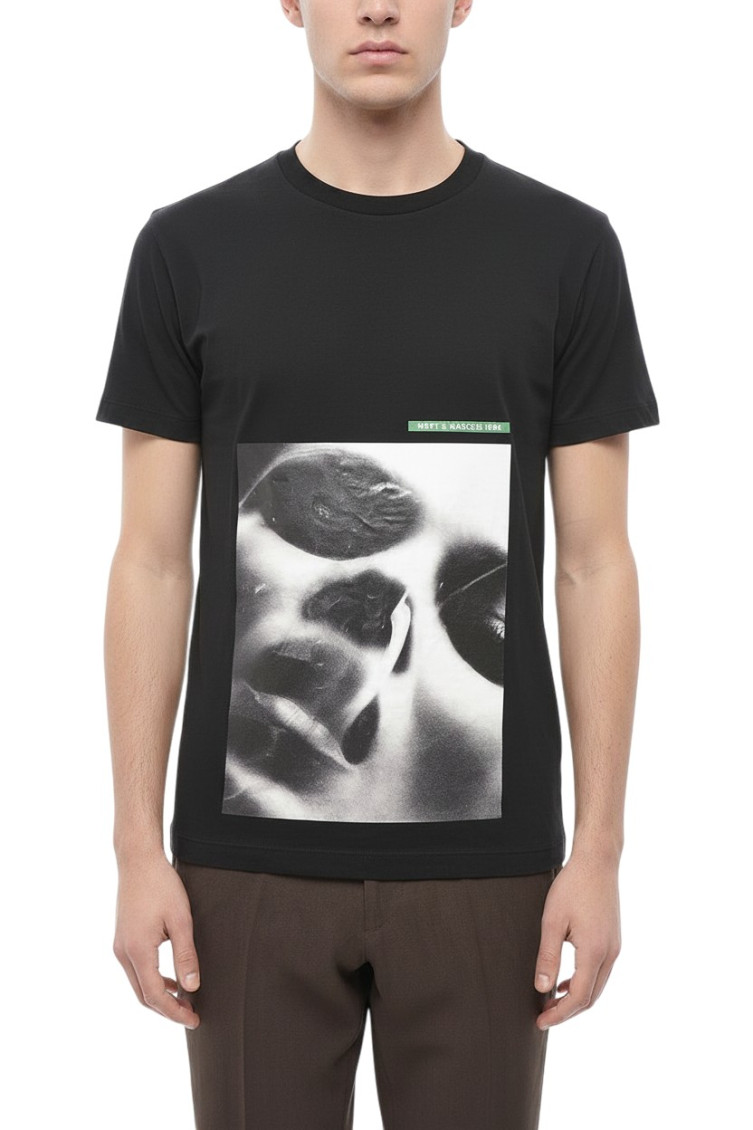Black Crew Neck T-Shirt
