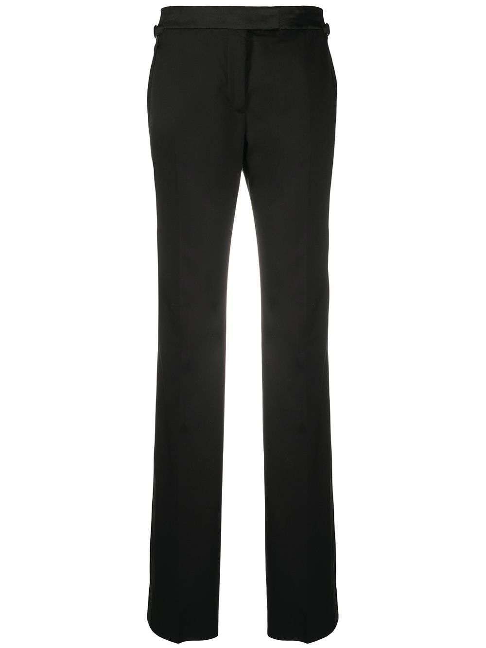 Side stripe tailored trousers - Black