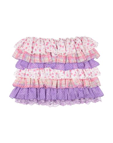 Kid Girl Kids' skirt Plum Size 10 Polyester, Polyamide