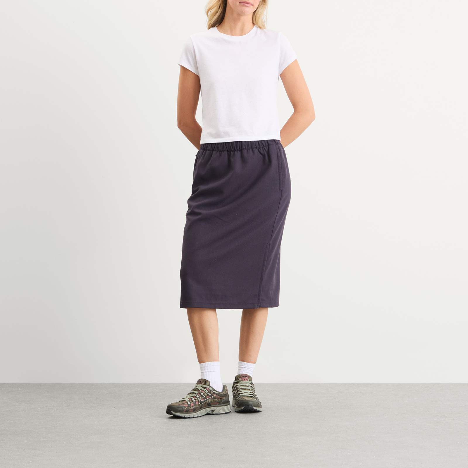Women's Wool Classics Skirt Cave Purple