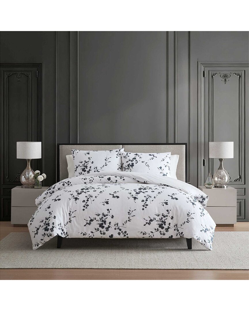 220 Thread Count Noir Bouquet Reversible Cotton Sateen Comforter Set