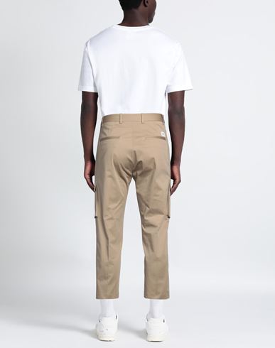 Man Pants Beige Size 30 Cotton, Elastane