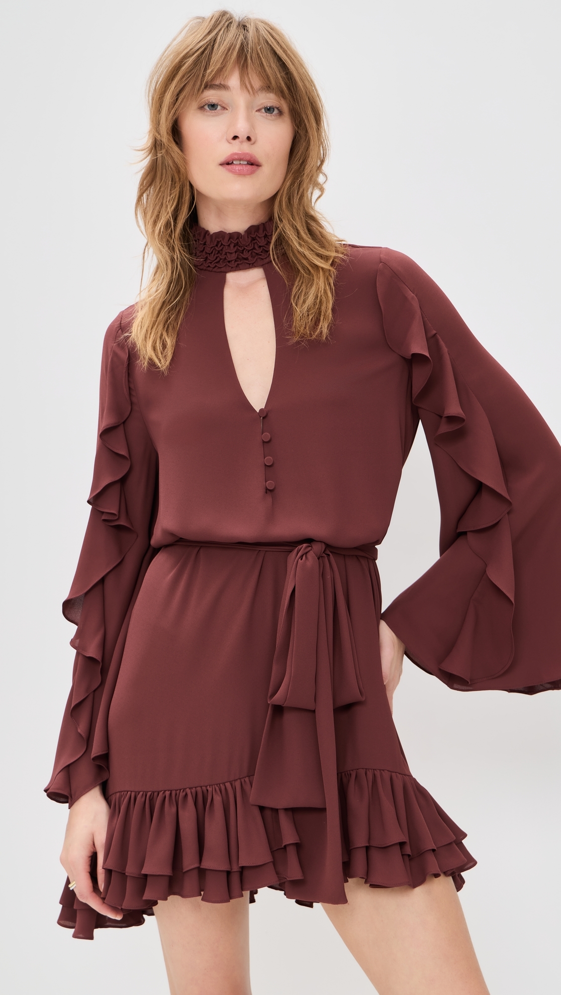 Giovanna Dress Burnt Sienna