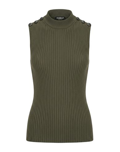 Woman Top Military green Size 4 Viscose, Polyester, Polyamide