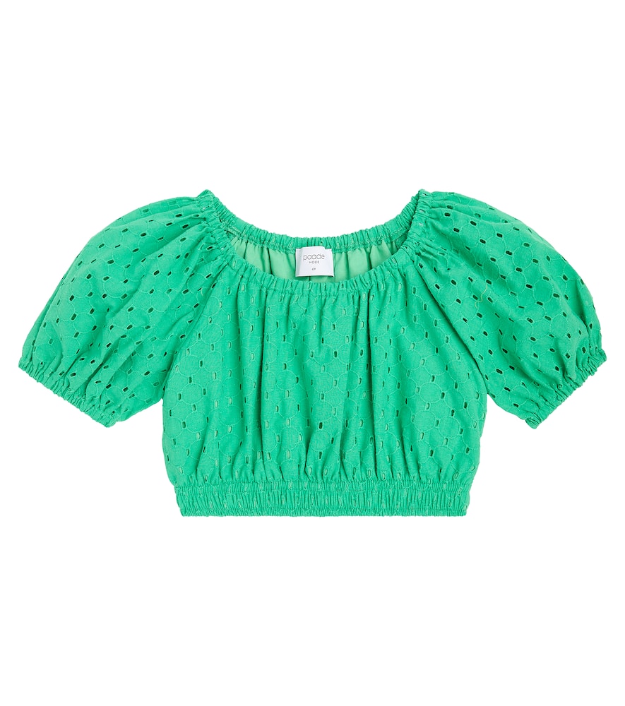 Delta cotton crop top