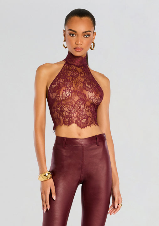 Violet Lace Top