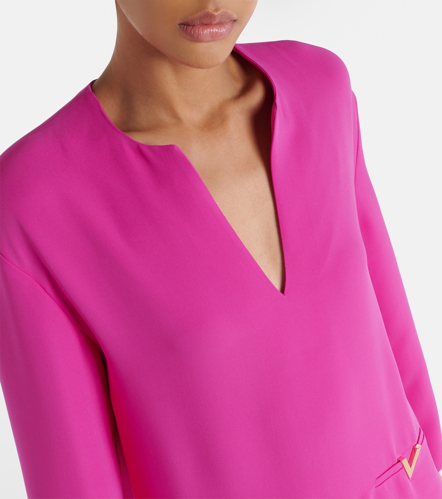 VGold silk kaftan
