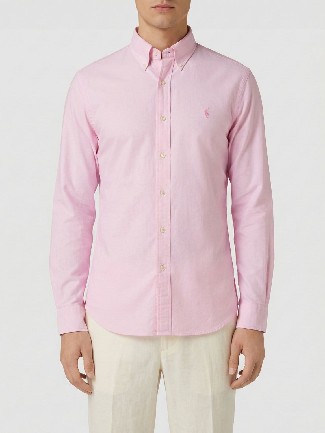 Shirt Men color Pink