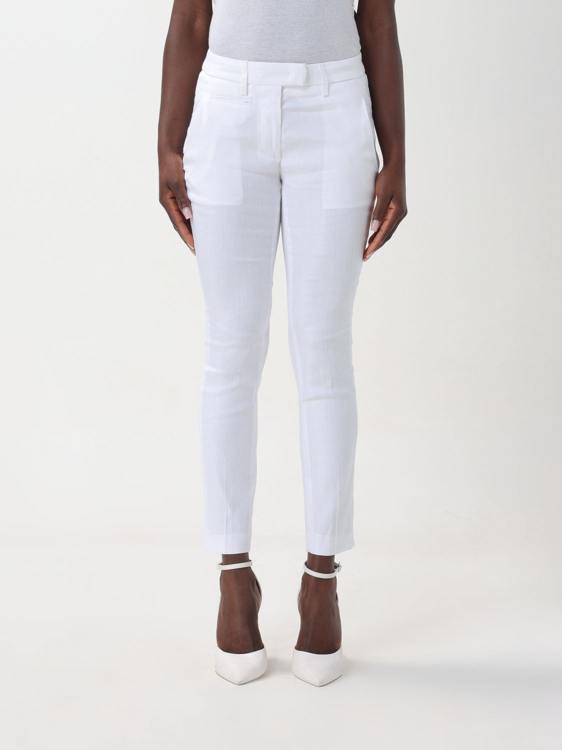 Pants Woman color White