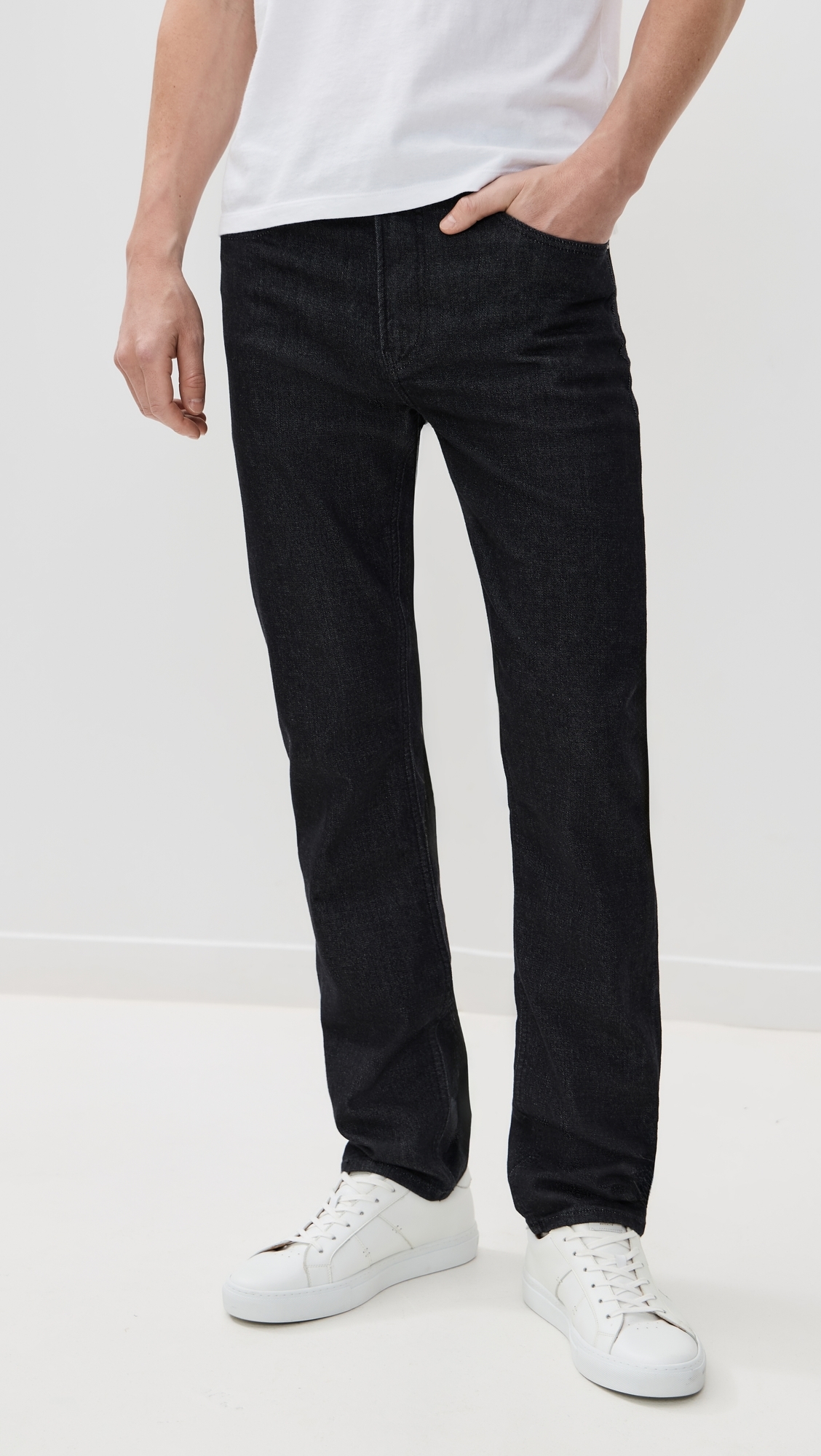 FRAME Modern Straight Jeans Rinse