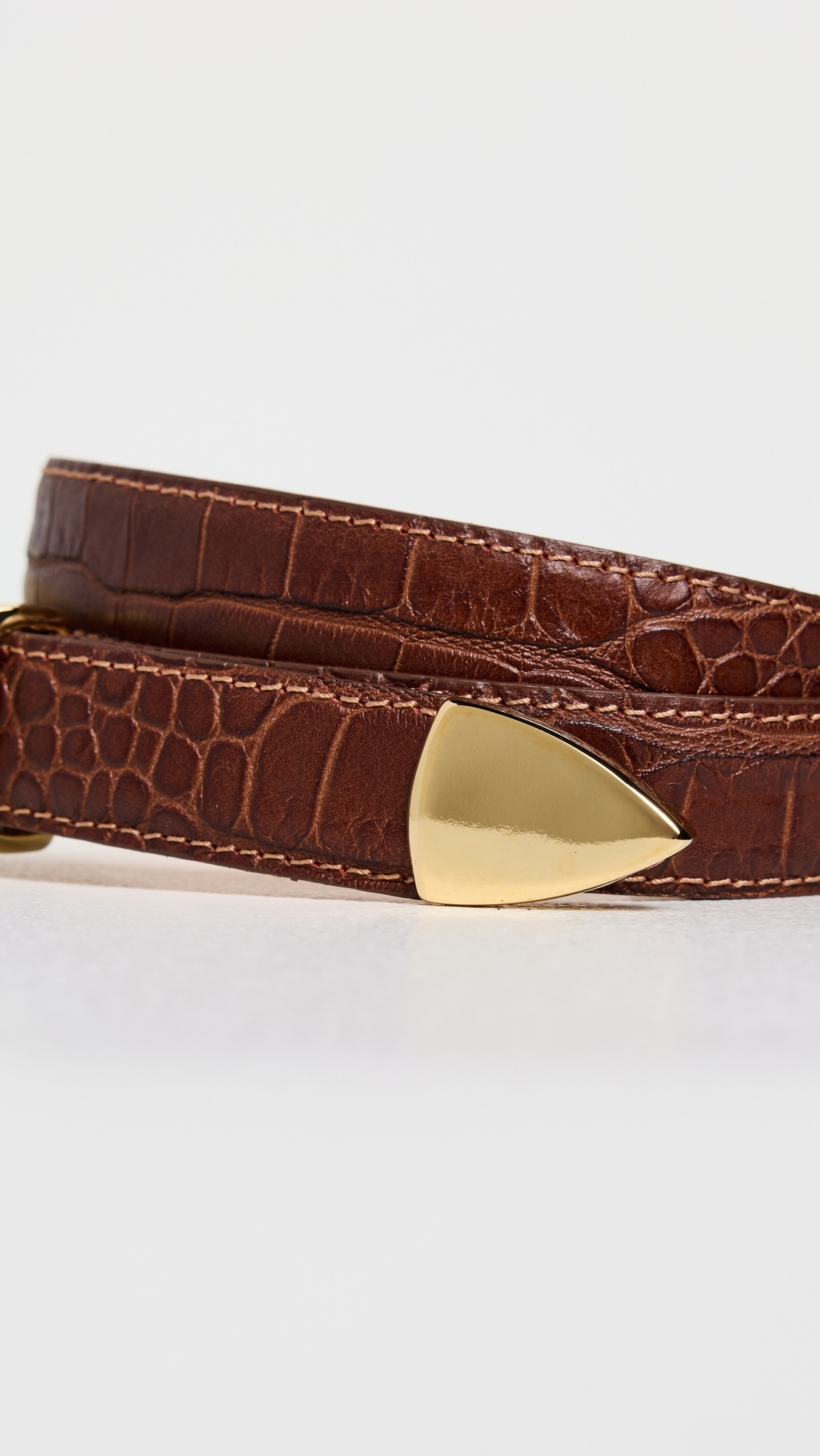 No.16 Leather Belt Umber