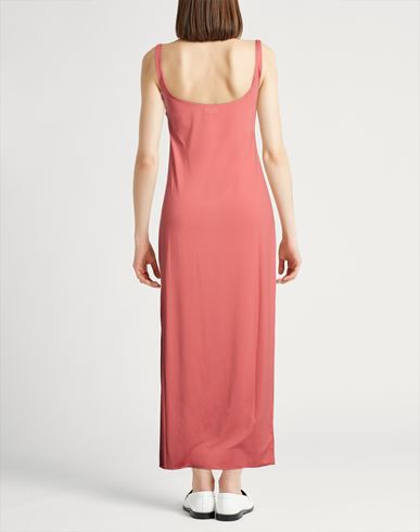 Woman Maxi dress Brick Size M Polyamide, Elastane