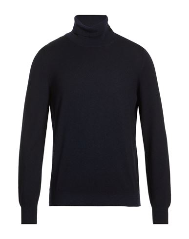Man Turtleneck Midnight blue Size 40 Cashmere