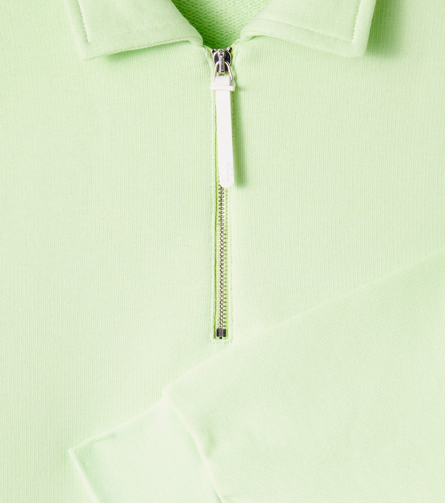 Il Gufo Cotton half-zip sweater